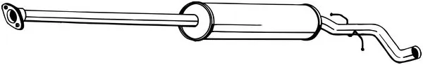 Centre Muffler