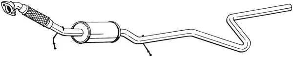 Centre Muffler
