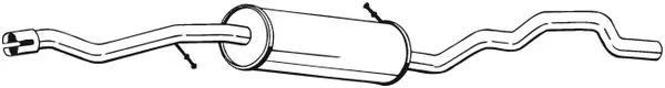 Centre Muffler