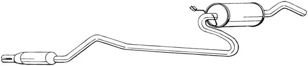 Centre Muffler