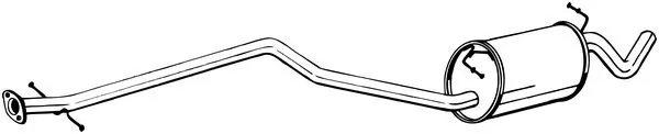 Centre Muffler