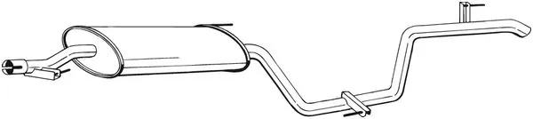 Rear Muffler