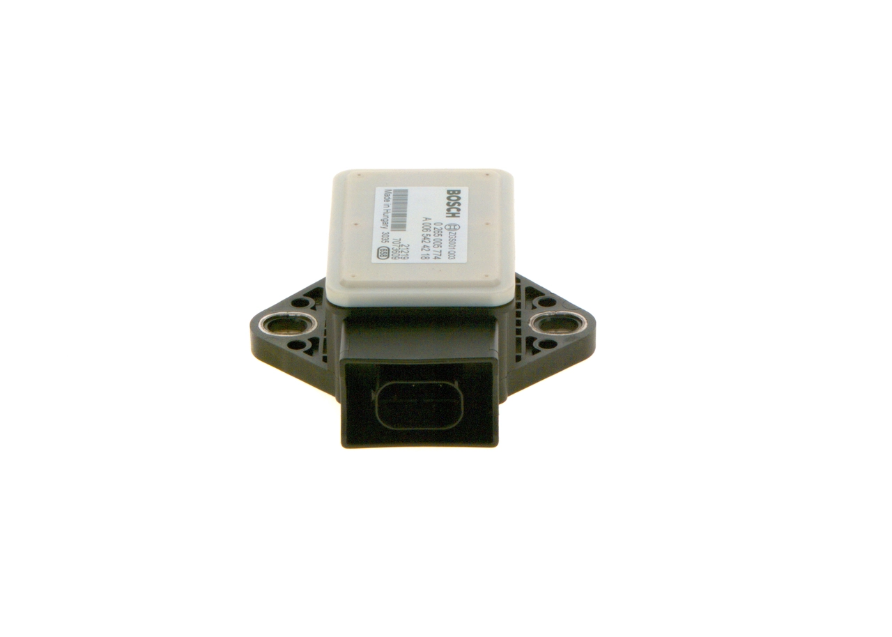 Sensor, longitudinal-/lateral acceleration