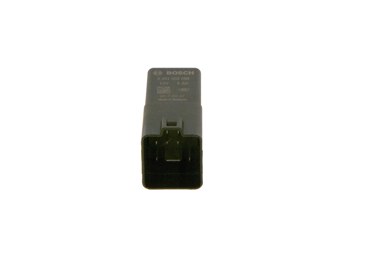 Control Unit, glow time