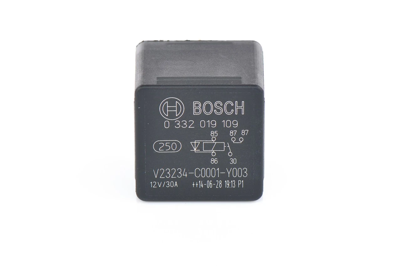 Relay, main current