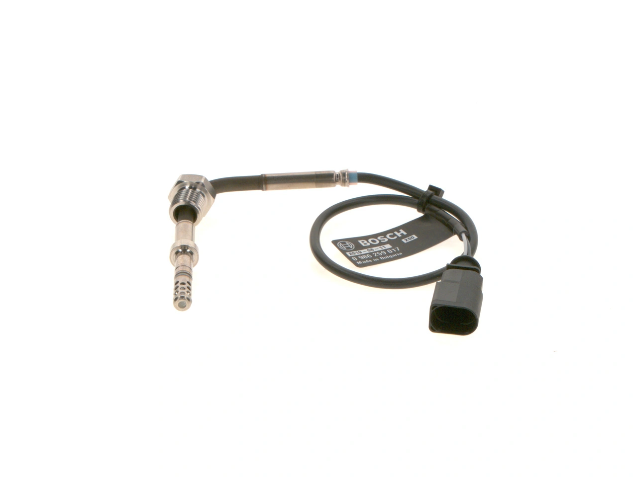 Sensor, exhaust gas temperature