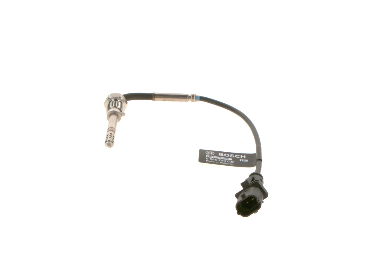 Sensor, exhaust gas temperature
