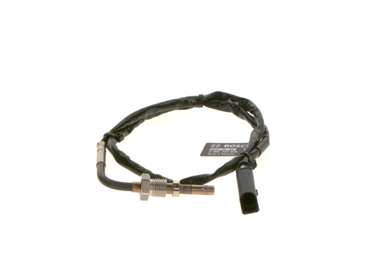 Sensor, exhaust gas temperature