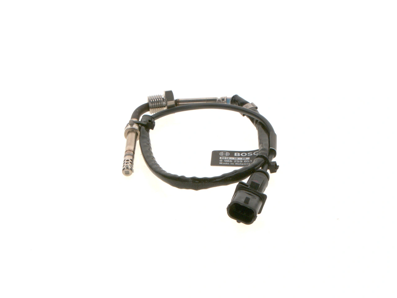 Sensor, exhaust gas temperature