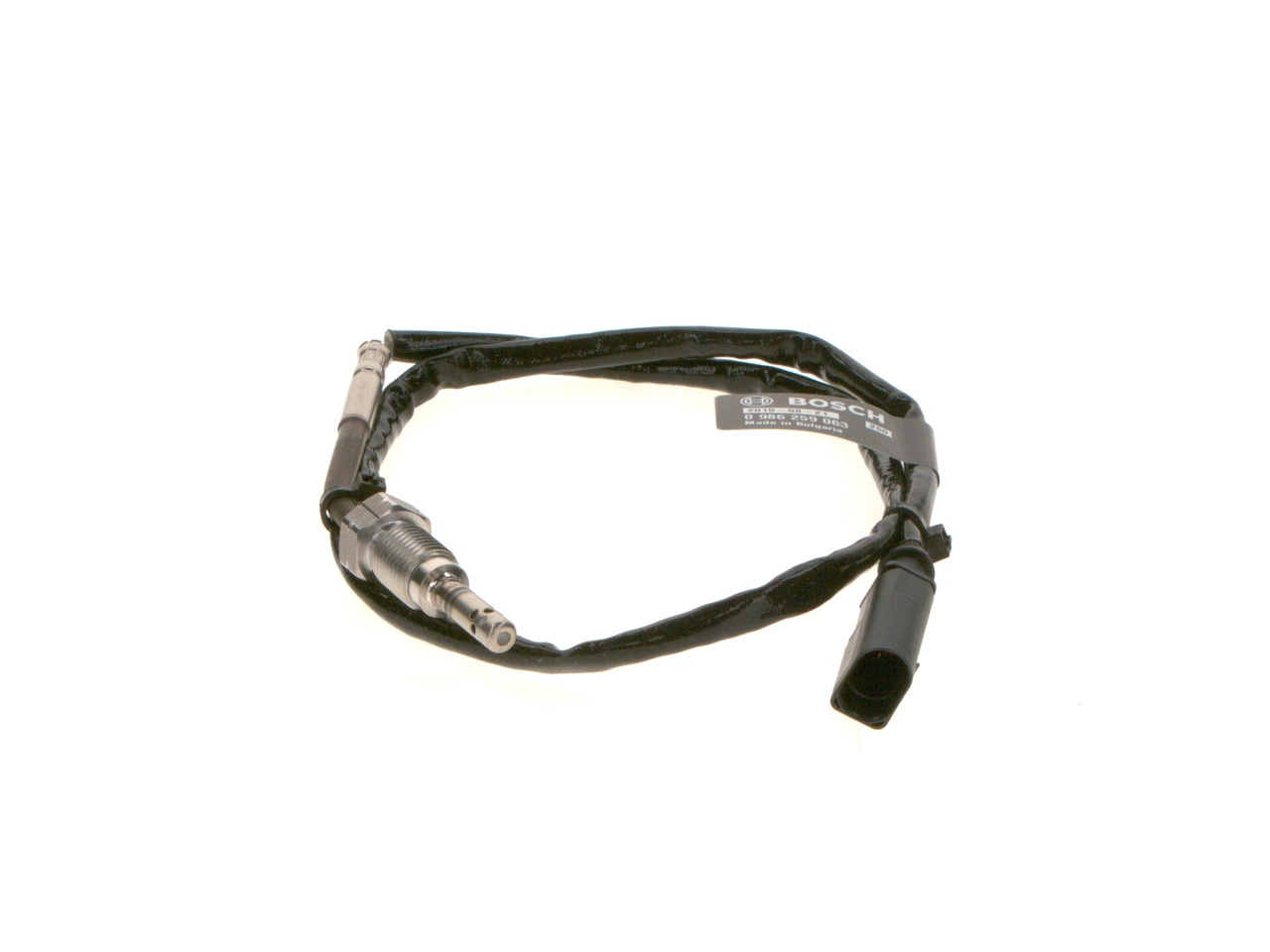 Sensor, exhaust gas temperature