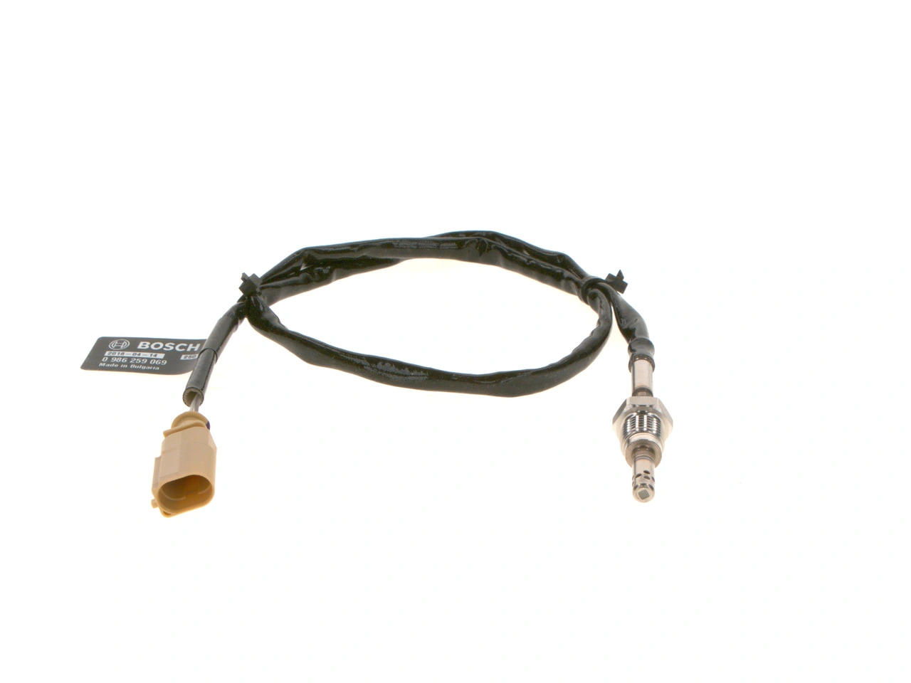 Sensor, exhaust gas temperature