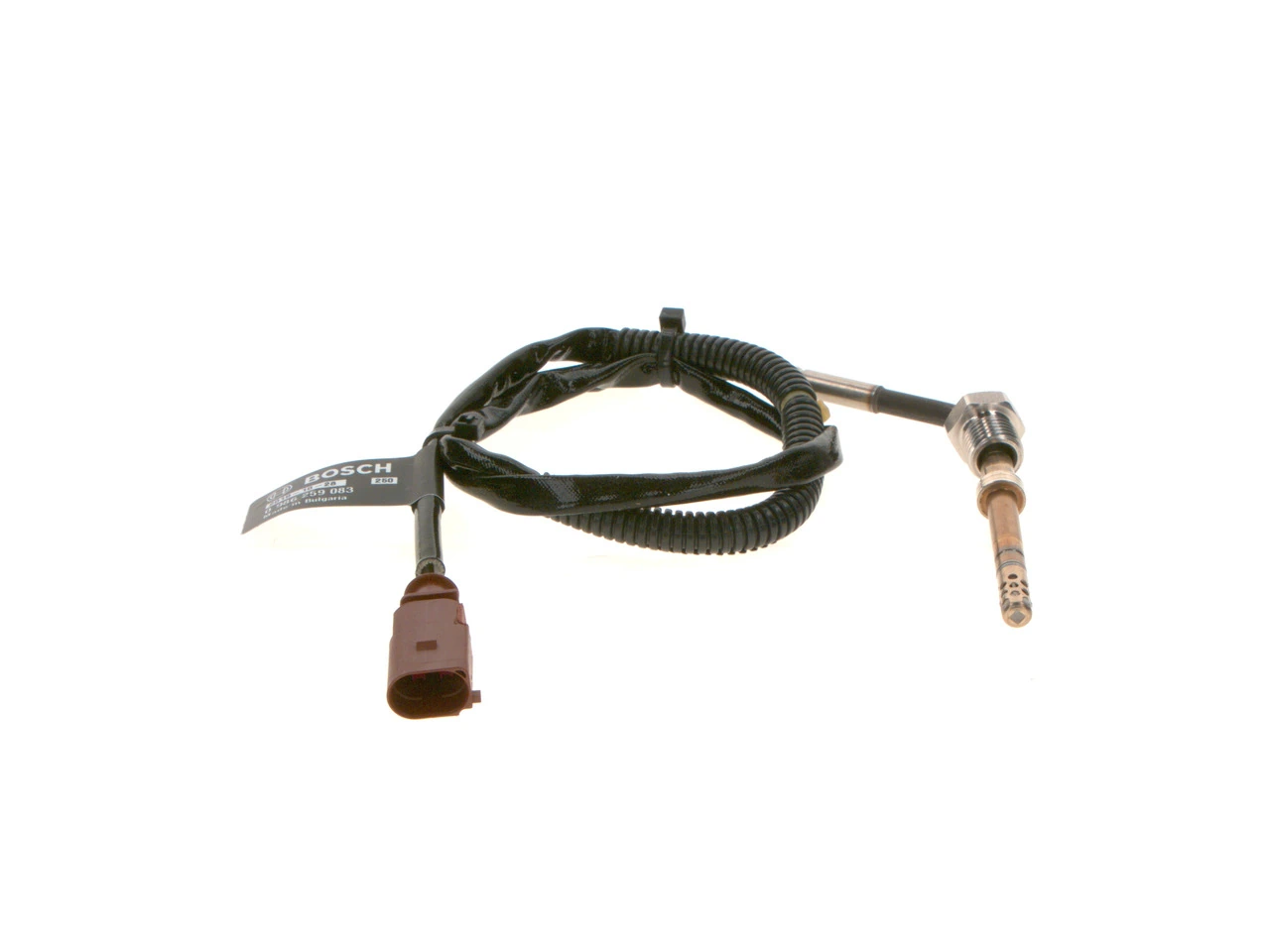 Sensor, exhaust gas temperature