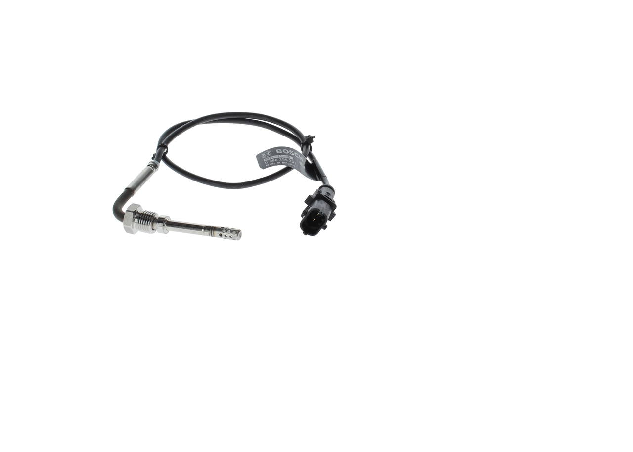 Sensor, exhaust gas temperature
