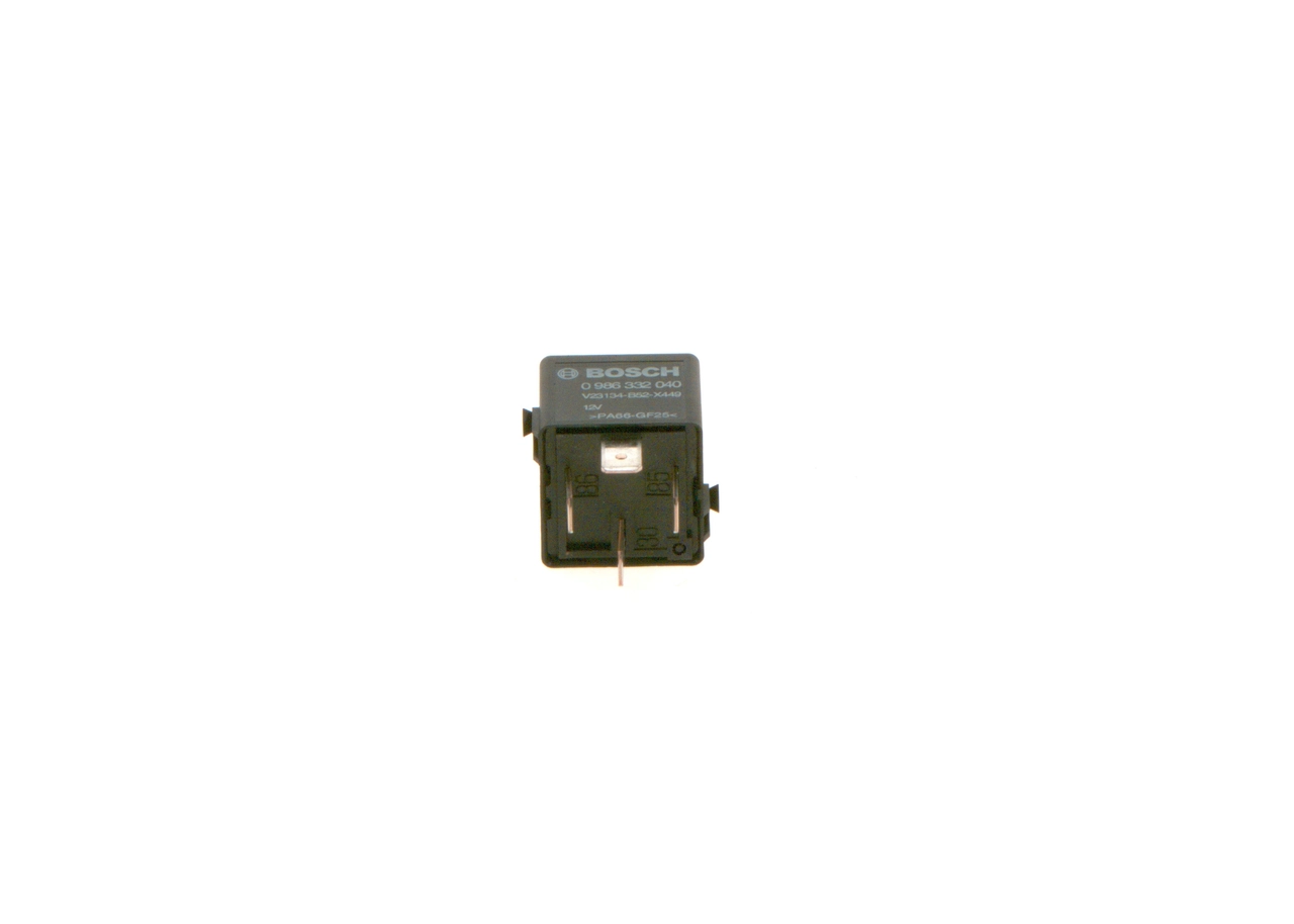 Relay, main current