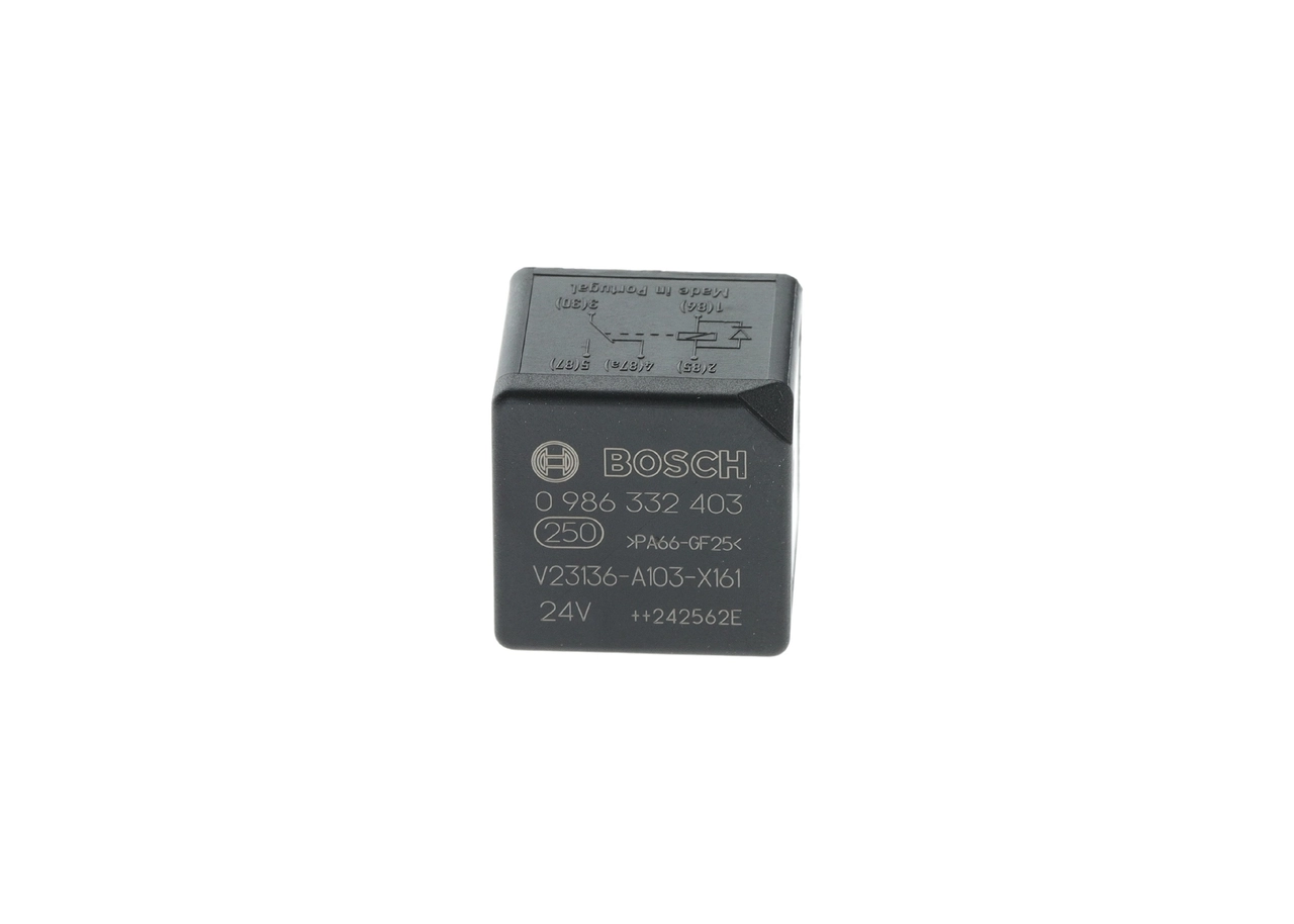 Relay, main current