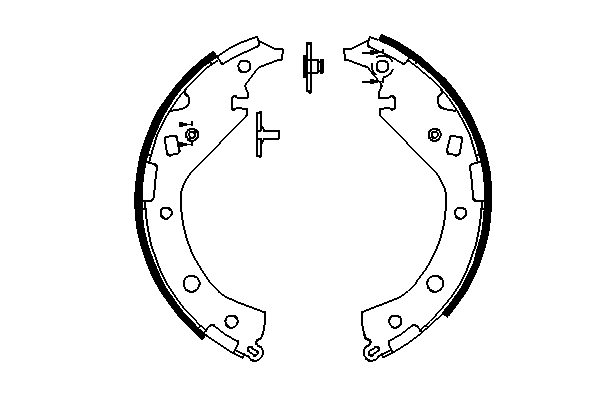 Brake Shoe Set