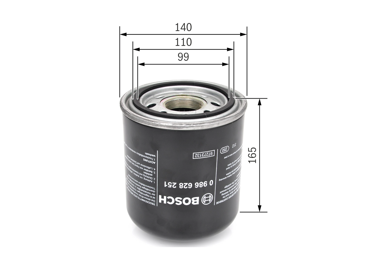Air Dryer Cartridge, compressed-air system