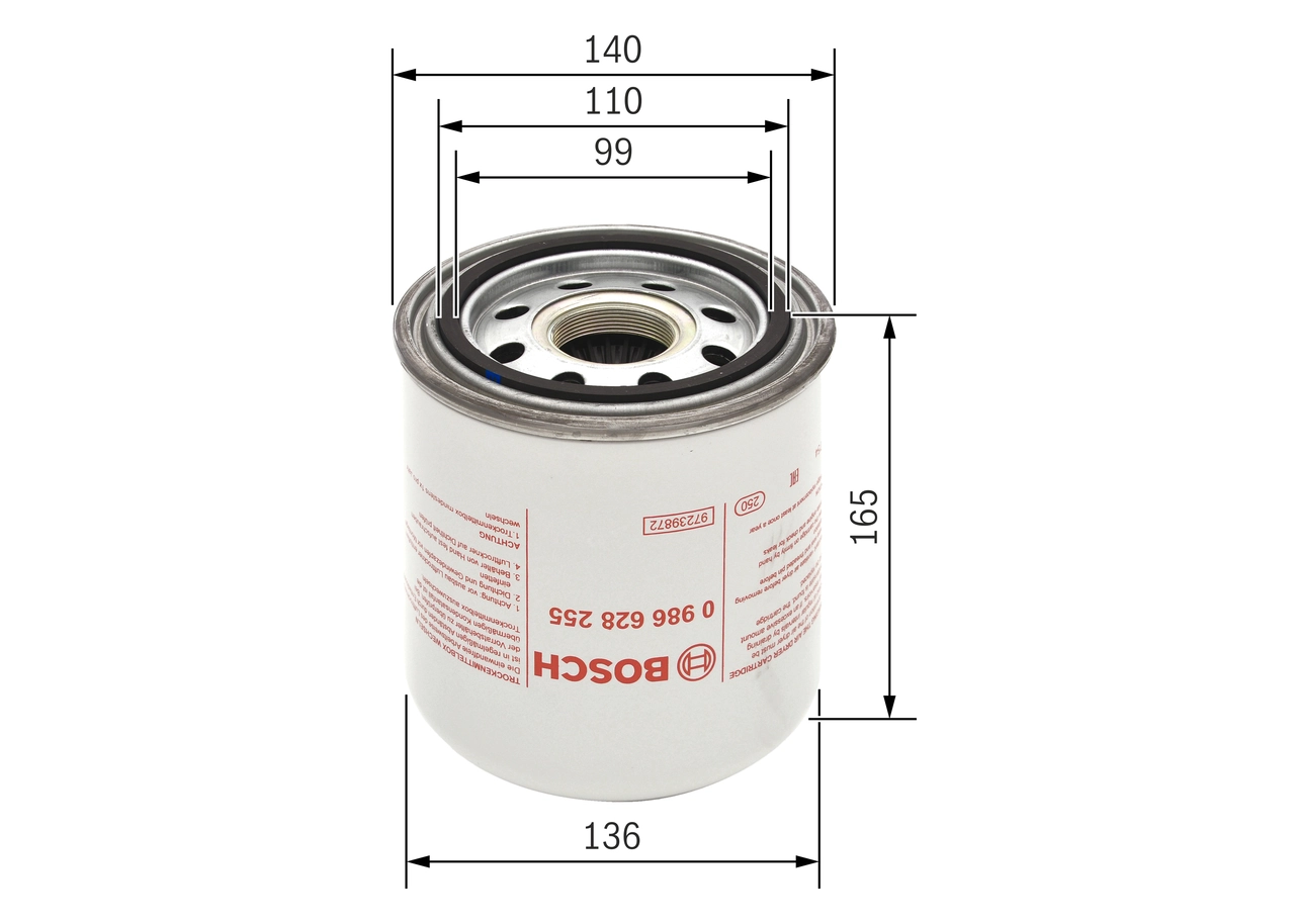 Air Dryer Cartridge, compressed-air system