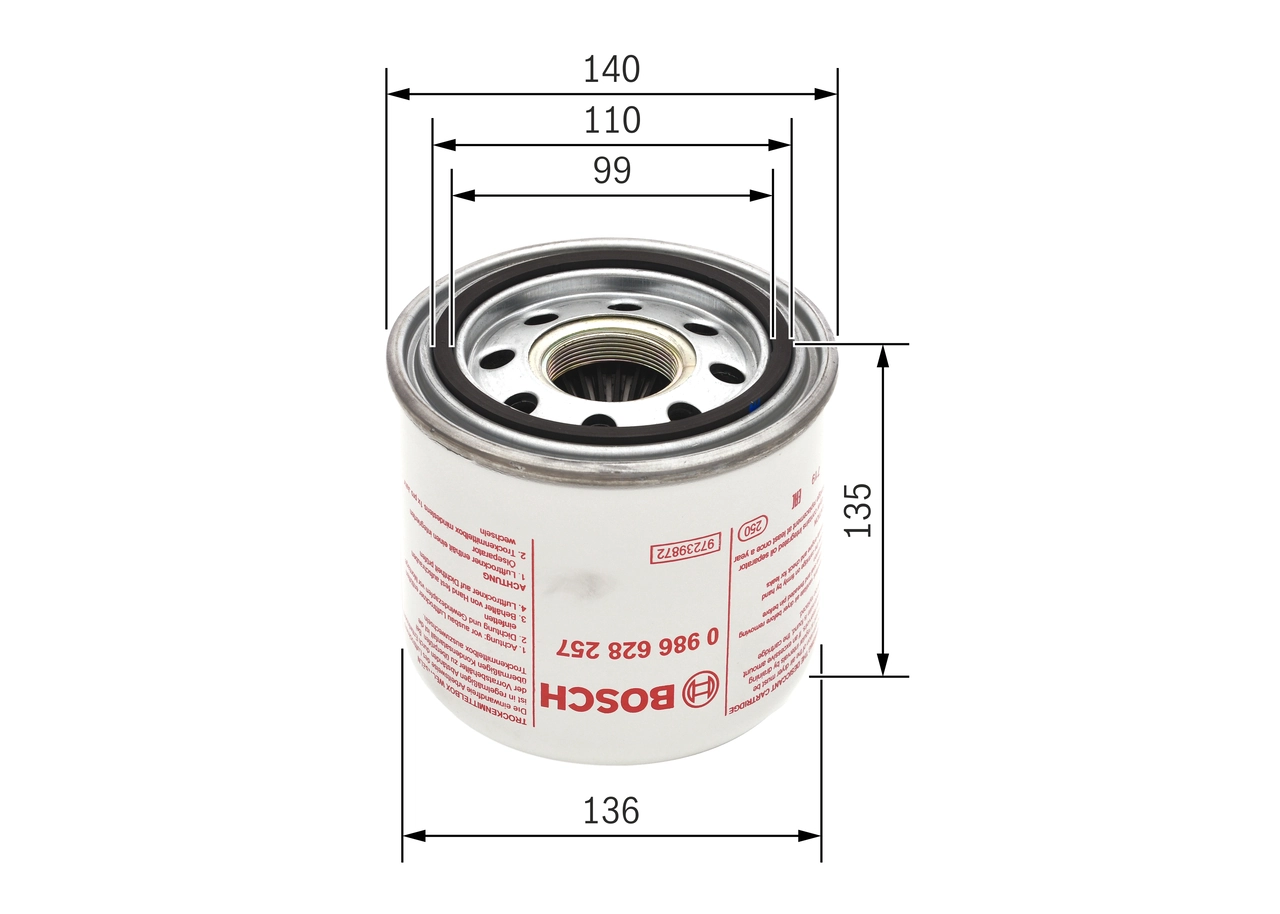 Air Dryer Cartridge, compressed-air system