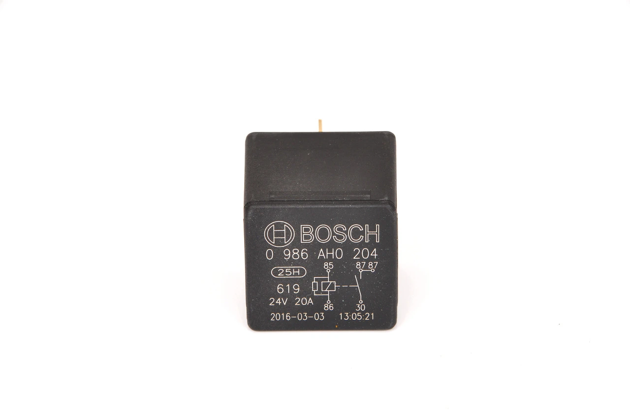 Relay, main current