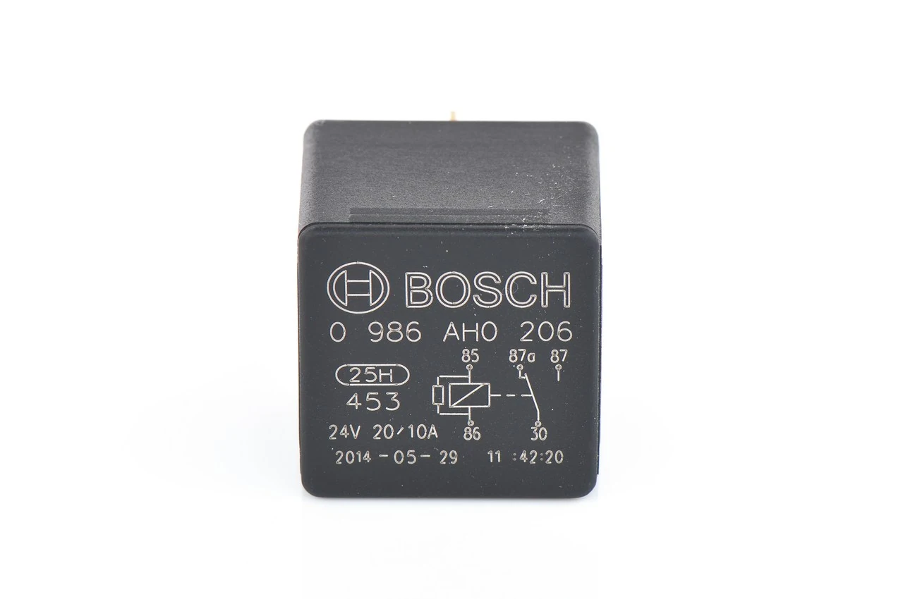 Relay, main current