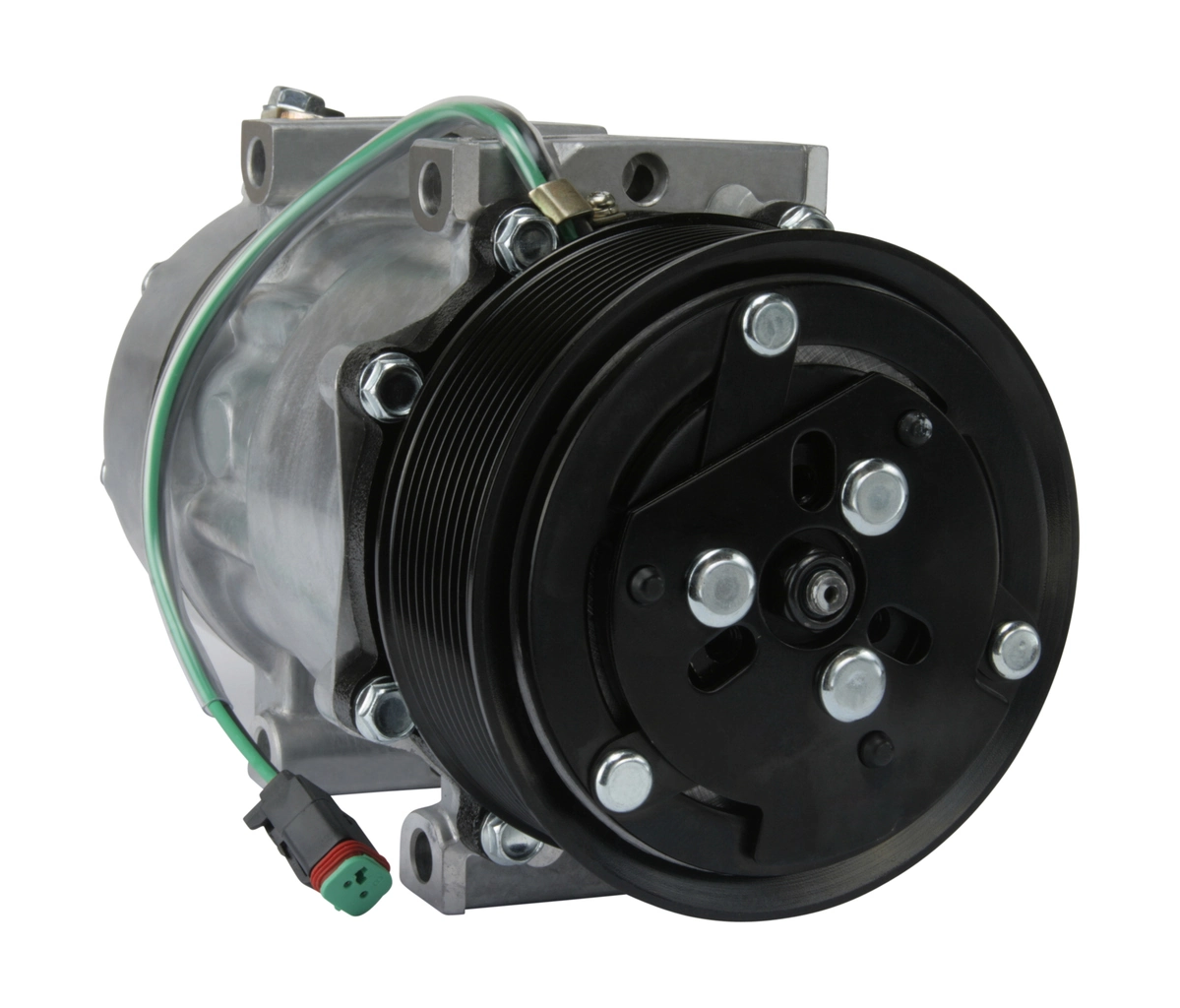 Compressor, air conditioning