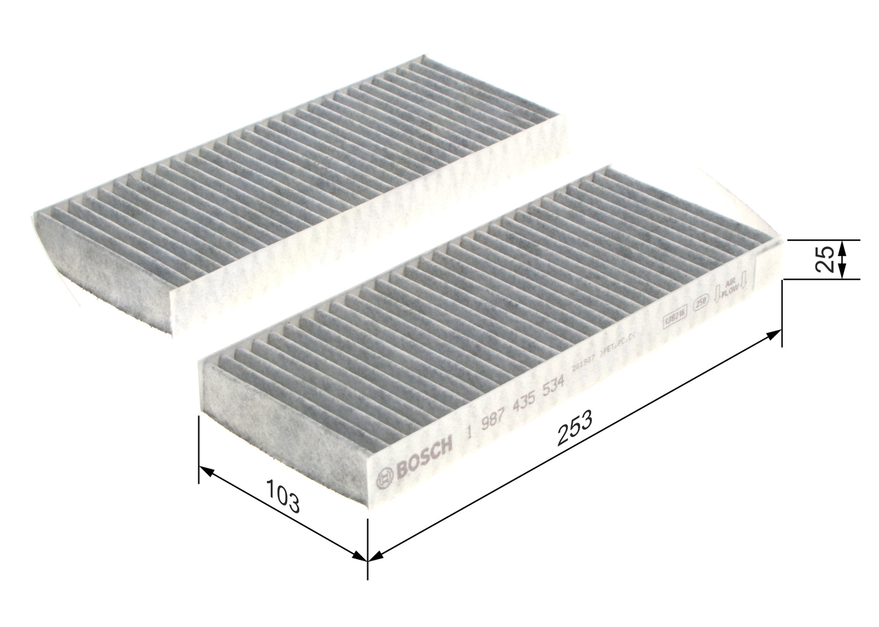 Filter, cabin air