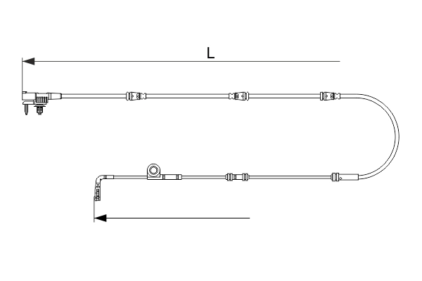 Warning Contact, brake pad wear