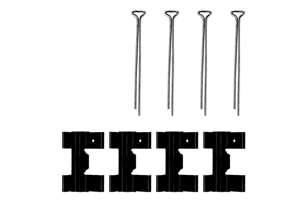 Accessory Kit, disc brake pad