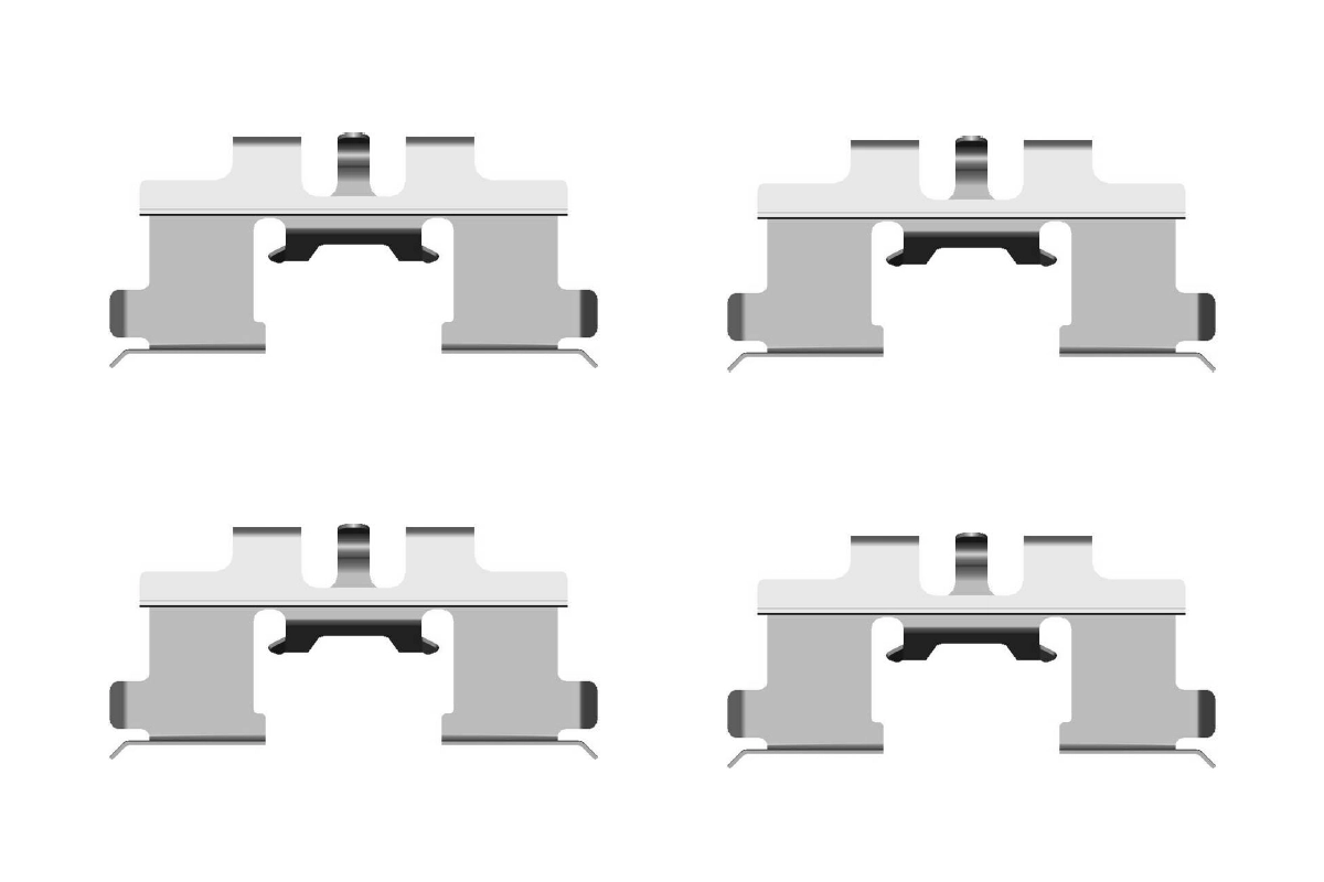 Accessory Kit, disc brake pad