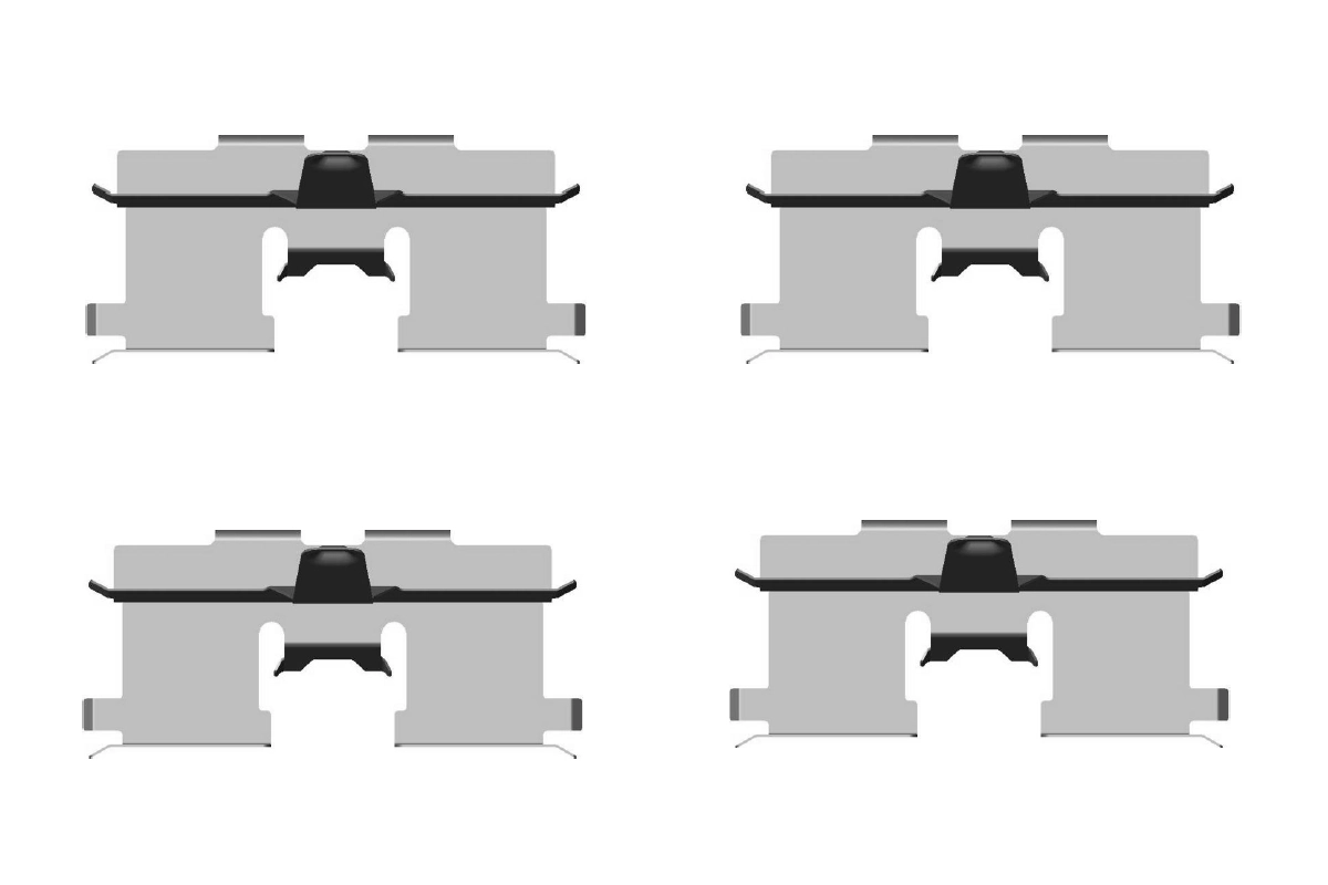 Accessory Kit, disc brake pad