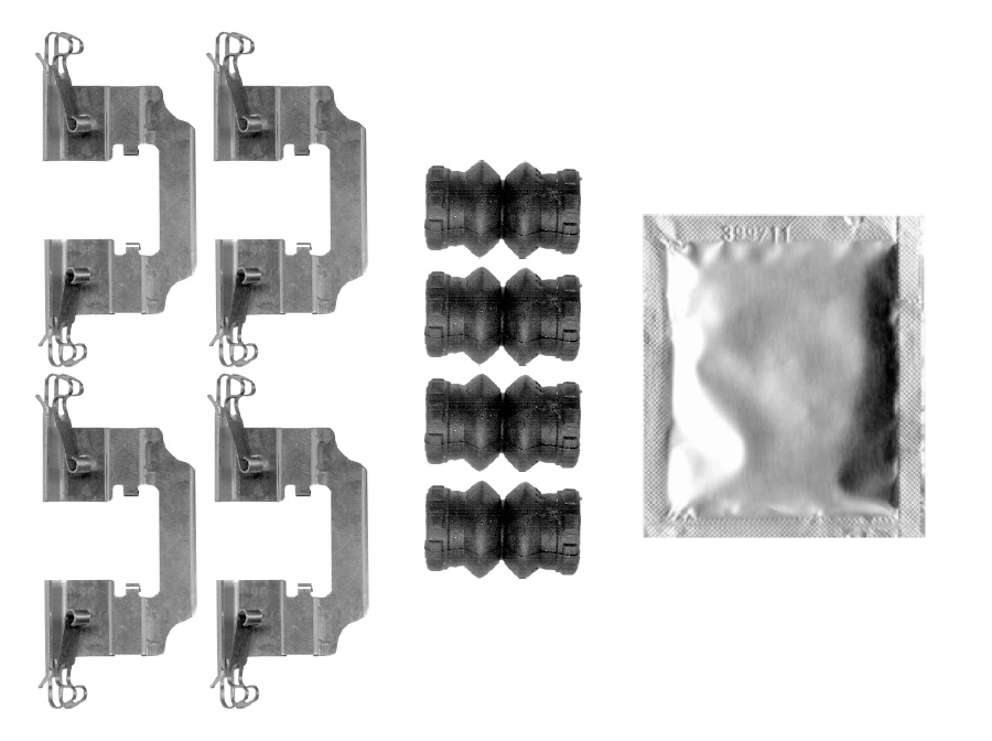 Accessory Kit, disc brake pad