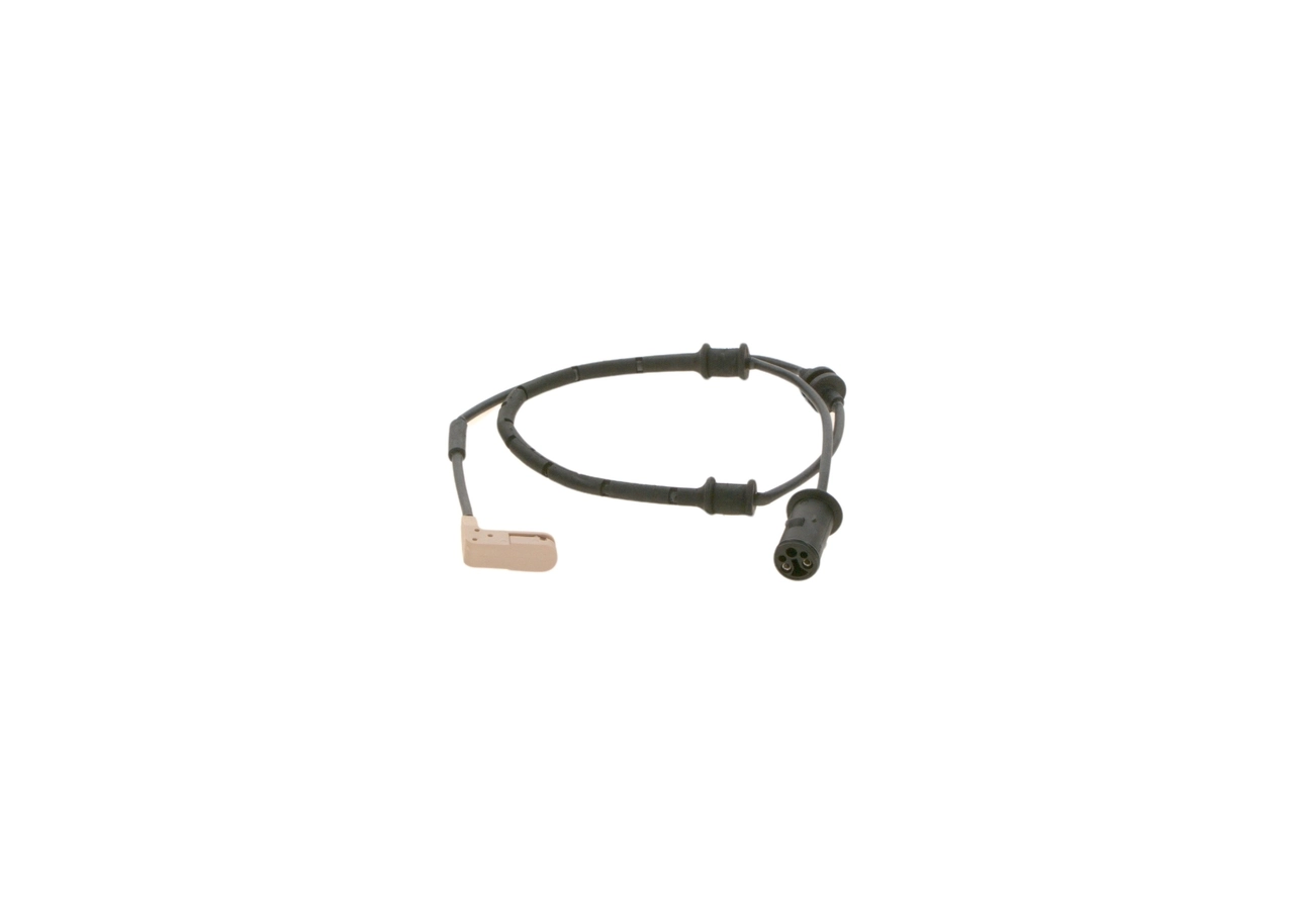 Warning Contact, brake pad wear