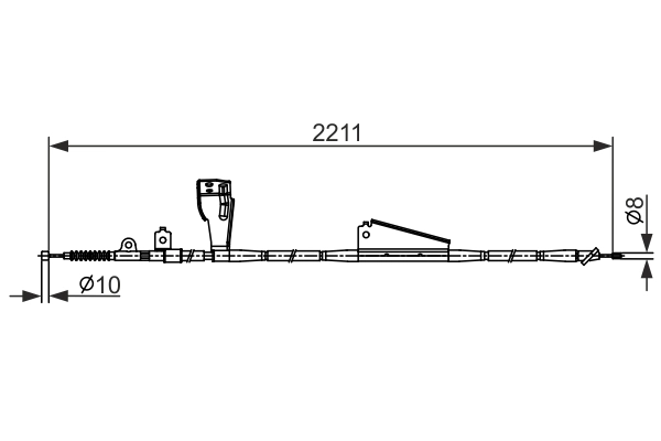 Cable Pull, parking brake