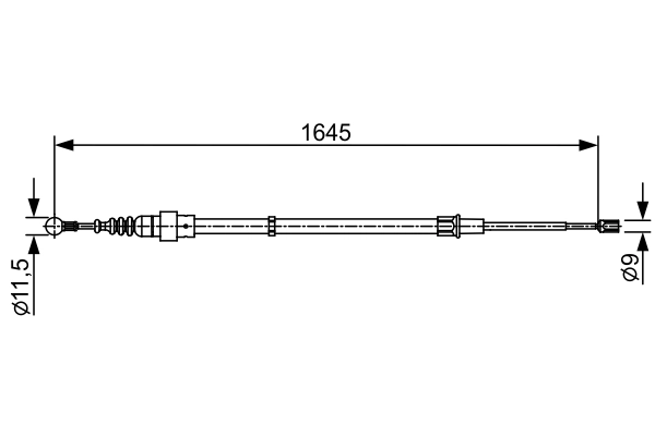Cable Pull, parking brake