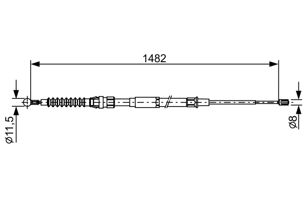 Cable Pull, parking brake