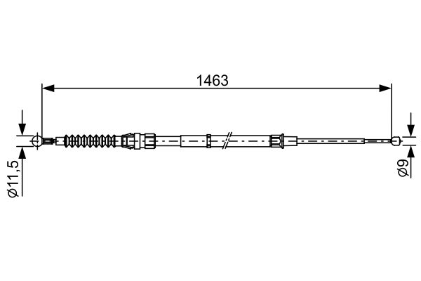 Cable Pull, parking brake