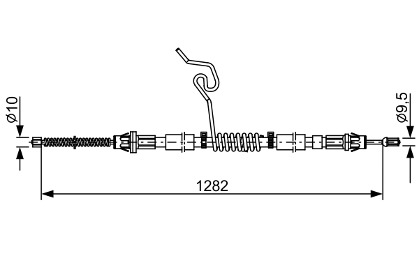 Cable Pull, parking brake