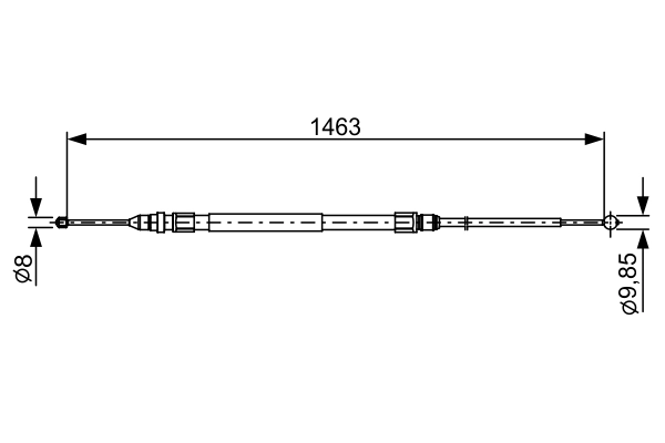 Cable Pull, parking brake