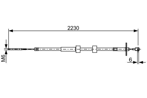 Cable Pull, parking brake