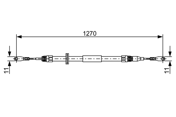 Cable Pull, parking brake