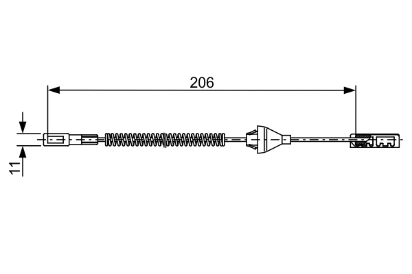Cable Pull, parking brake