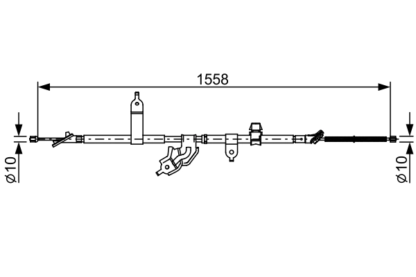 Cable Pull, parking brake