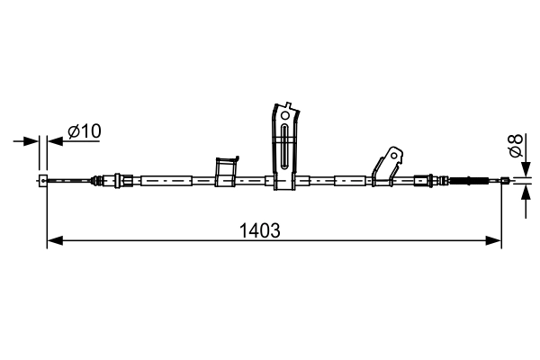 Cable Pull, parking brake