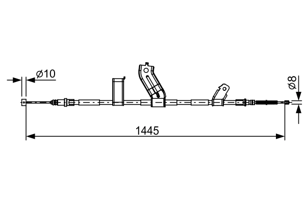 Cable Pull, parking brake