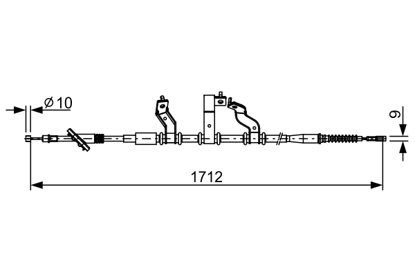 Cable Pull, parking brake