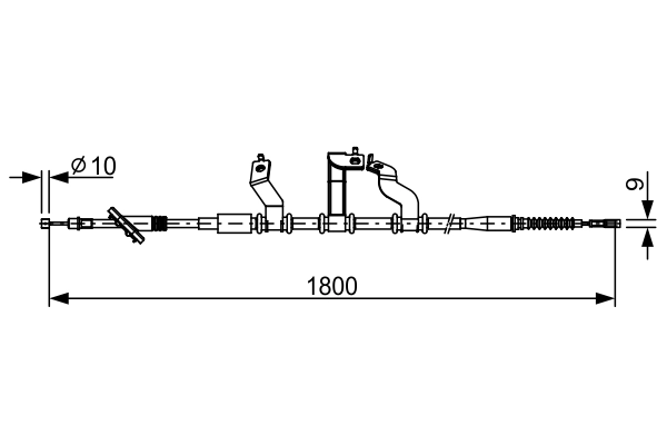 Cable Pull, parking brake