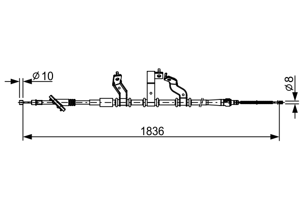 Cable Pull, parking brake