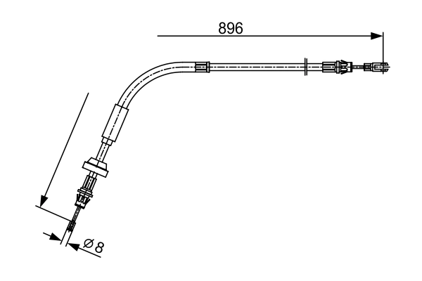 Cable Pull, parking brake