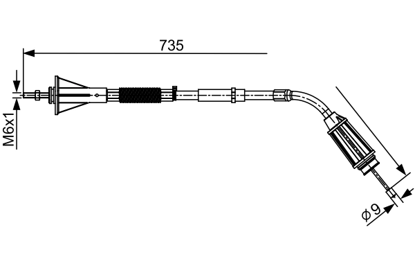 Cable Pull, parking brake